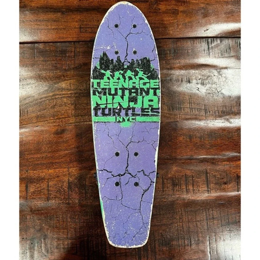 Vtg‎ 2014 Teenage Mutant Ninja Turtles TMNT Nickelodeon Skateboard Bravo Sports